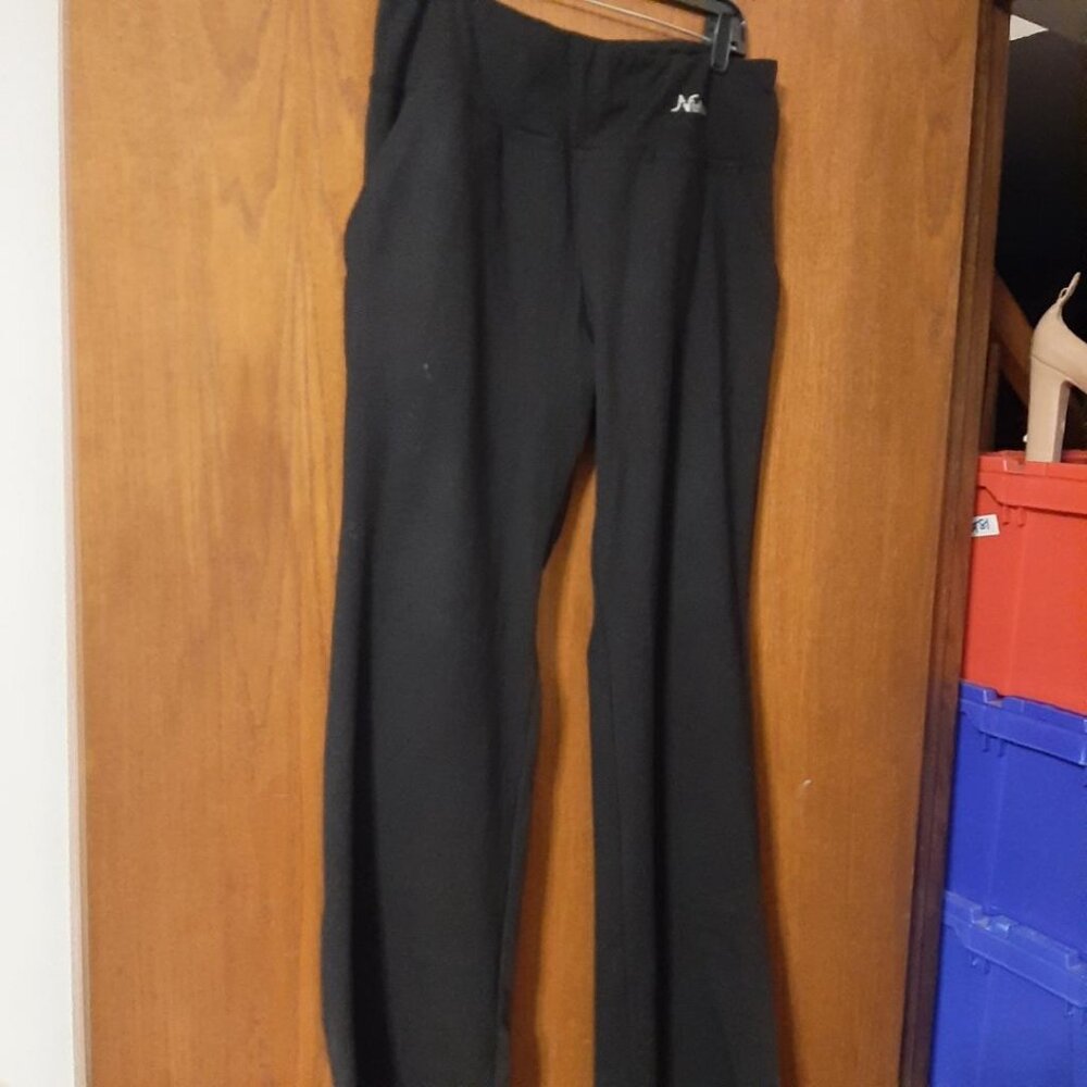 NEW ! Nirlon Women Pants Workout Yoga Exercise Black XL